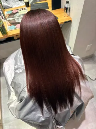 ロング 縮毛矯正/髪質改善 ゆーごのヘアスタイル