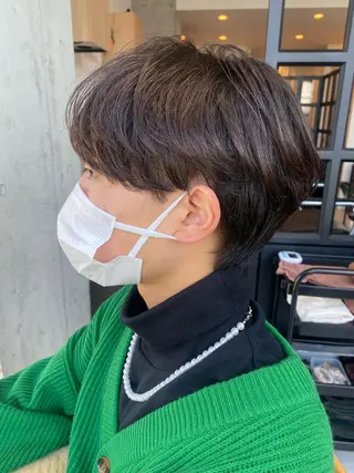 ミディアム パーマ メンズ 似合う髪型見つけます AYAKAのヘアスタイル