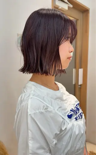 ショート momoa/名古屋 /カラーモデル募集のヘアスタイル