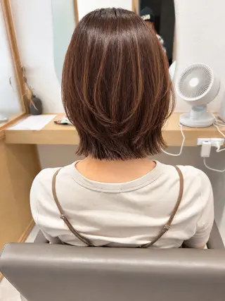 ショート カラー 久木原 ゆりのヘアスタイル