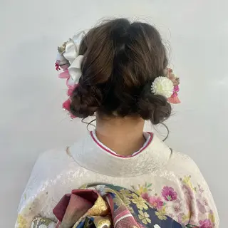 ヘアアレンジ 山田 里美のヘアスタイル