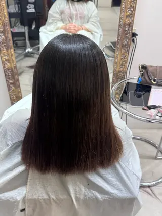 ミディアム 佐藤 凜のヘアスタイル