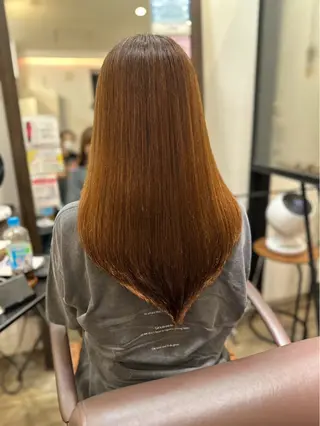 セミロング 縮毛矯正専門店 Aoneエーワンのヘアスタイル