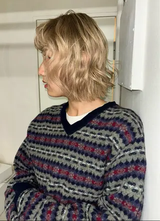 ショート カラー ヘアアレンジ 💟Opus // Mizuki🐕のヘアスタイル