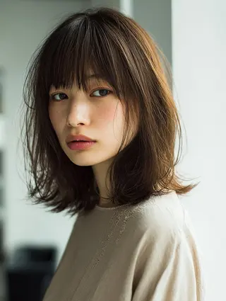 ミディアム 艶髪診断で絶対綺麗✨ お悩み解決✨京谷宥✨のヘアスタイル