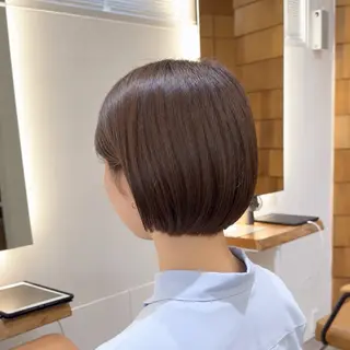 ショート お悩み改善/銀座/ ボブ/🌸ゆうき🌸のヘアスタイル