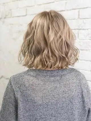 ミディアム カラー welring hair salonのヘアスタイル