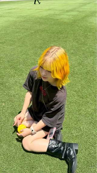ミディアム 🤍ちなみ 🤍のヘアスタイル