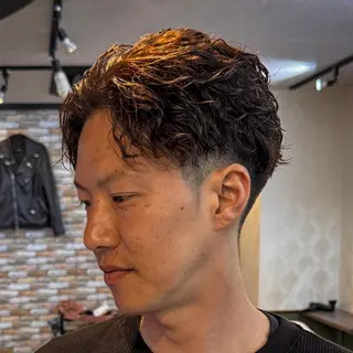 ショート パーマ メンズ 立川メンズカット/ メンズパーマ💈三上のヘアスタイル
