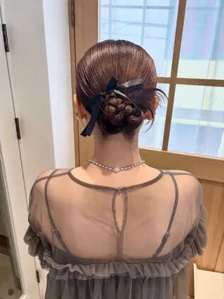ヘアアレンジ 🌟当日予約OK🌟 西野楓加のヘアスタイル