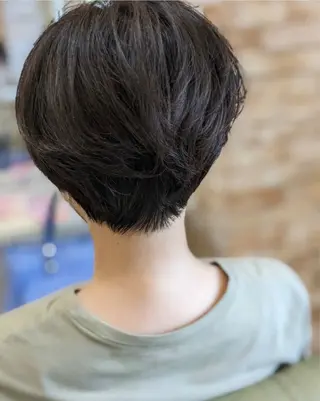 ショート 加藤 彩のヘアスタイル