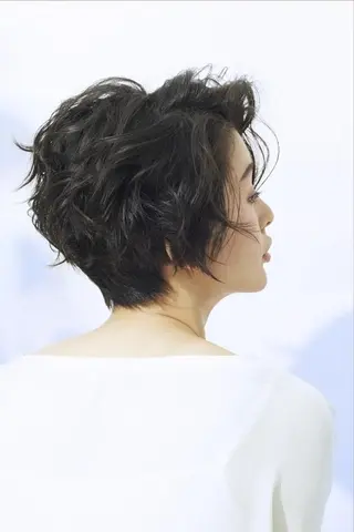 ショート パーマ 橋口 晃典のヘアスタイル
