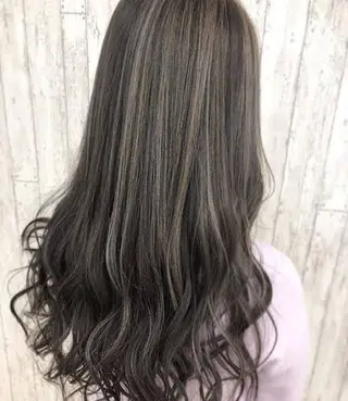 セミロング 縮毛矯正/レイヤー 💫AOI💫のヘアスタイル