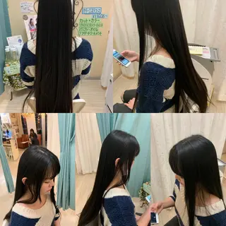 ロング 藤田 直樹のヘアスタイル