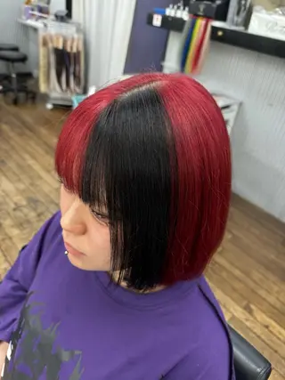 ショート Yurina ブリーチ特化のヘアスタイル