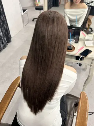 ロング 🎀ブリーチカラー 🎀なつのヘアスタイル