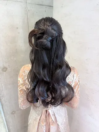 ヘアアレンジ はやしほのか| マンツーマン美容師のヘアスタイル