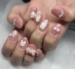 ネイル kaho  🧸🎀 RiLionのネイルデザイン