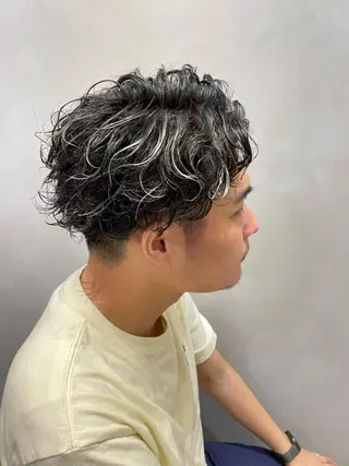 カラー メンズ 福永速人 /メンズパーマのヘアスタイル