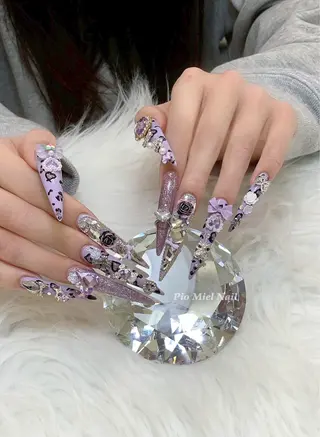 ネイル HANA 長さだしのネイルデザイン