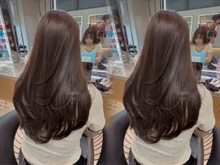 セミロング カラー 【博多髪質改善】 吉村 清志のヘアスタイル