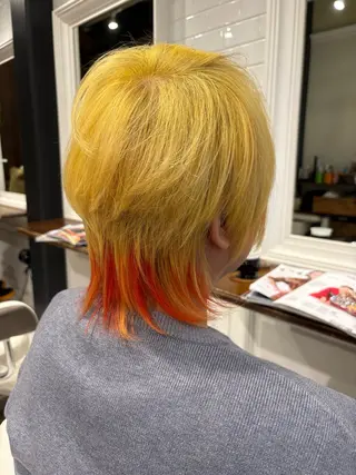 カラー ハラユウタ 千歳船橋駅のヘアスタイル