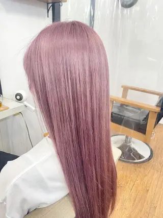 ロング 青木 優歩のヘアスタイル