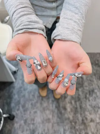 ネイル Sora  Nail 長さ出し専門店のネイルデザイン