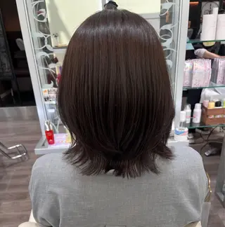 ミディアム カラー WiLL梅田店 荒堀 結香のヘアスタイル