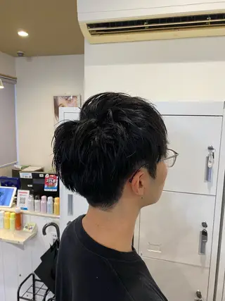 ショート メンズ 藤井 拓也のヘアスタイル