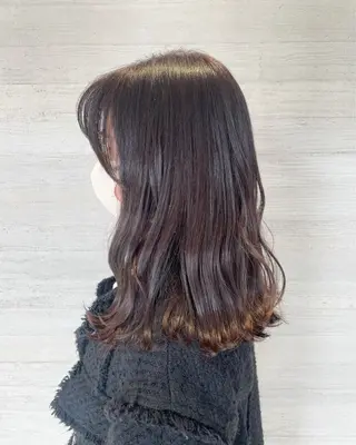 ミディアム 🤍tomoka 🤍のヘアスタイル