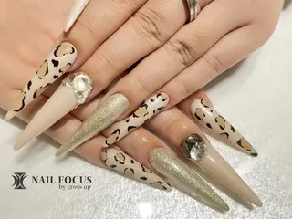 ロング ネイル 柏ネイルサロン NAIL FOCUSのネイルデザイン