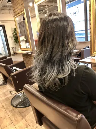 ミディアム カラー 美髪・艶髪特化美容師 RYOJIのヘアスタイル