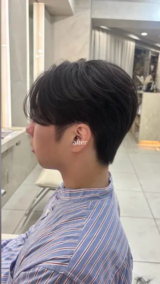 メンズ ひな/メンズ カットのヘアスタイル