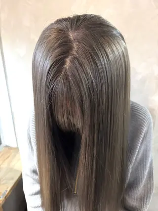 ロング カラー クキノケイカ /暖色カラー/パーマのヘアスタイル