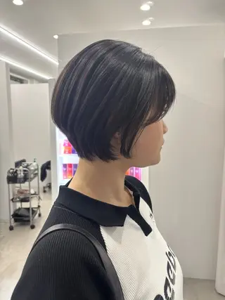 ショート 新村 華奈絵のヘアスタイル