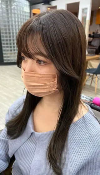 ロング カラー 透明感カラー/ イルミナカラーヒロキのヘアスタイル