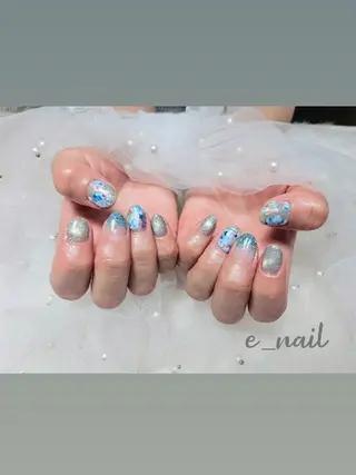 ネイル e_nail🍀自宅 サロン八潮eri☆　のネイルデザイン