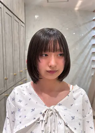 ショート かどた はるなのヘアスタイル