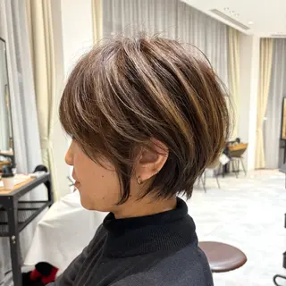 ショート 大人可愛いショート/ 大阪心斎橋/池田雄輝のヘアスタイル