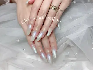 ネイル ゆり🌷 gloss nailのネイルデザイン