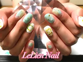 ネイル モチの良さ◉ フィルインネイル♡のネイルデザイン