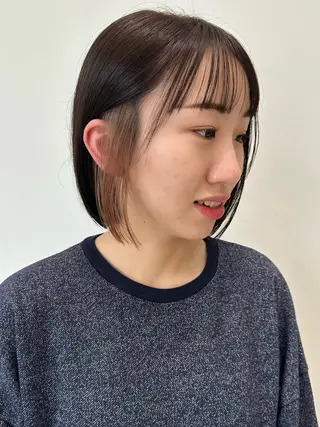 ショート カラー recipe 黒木 彩那のヘアスタイル