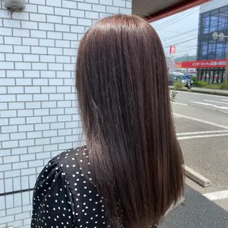 ロング カラー 堀 広夢のヘアスタイル