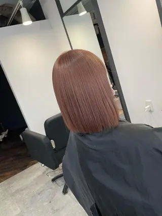 ショート カラー 難波ブリーチカラー 伊藤洋輝のヘアスタイル