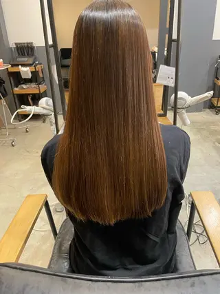 ロング 藤戸 美のヘアスタイル
