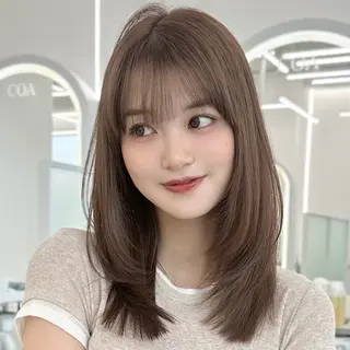 ミディアム ⚪️ミディアム×ハイ トーンCOA佐藤壮真のヘアスタイル