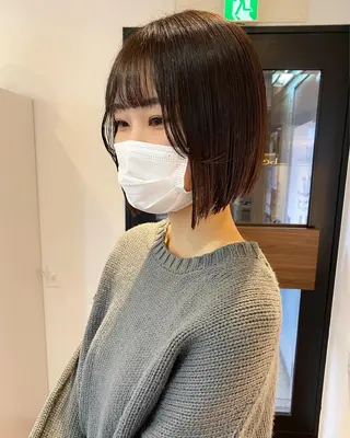 ショート カラー ヘアアレンジ MOE /Zina横浜2ndのヘアスタイル