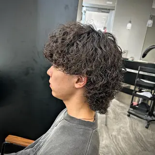 ショート メンズ メンズカット/ パーマ特化のヘアスタイル