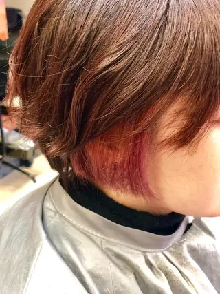 ショート 青木 優歩のヘアスタイル